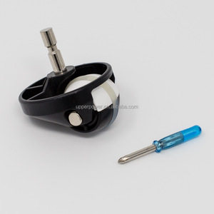 Rueda Delantera de Repuesto de Goma Mejorada Serie 500 600 700 800 900 <span class=keywords><strong>con</strong></span> Destornillador para Aspiradoras - Product Image 2