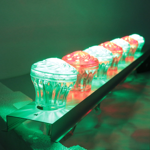 IP67 Không Thấm Nước Cabochon Led 60Mm 18Leds <span class=keywords><strong>Pixel</strong></span> 24V 360 Độ Chiếu Sáng Rgb Led Giải Trí Ánh Sáng - Product Image 6