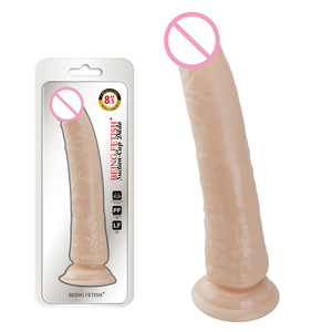 Pene Dildo lungo e sottile con ventosa senza palline per anale - Product Image 6