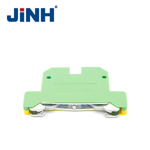 Jingjinh — borniers montés sur <span class=keywords><strong>Rail</strong></span> <span class=keywords><strong>Din</strong></span>, connecteur <span class=keywords><strong>de</strong></span> <span class=keywords><strong>terre</strong></span>, certifié CE ROHS, EK2.5/35 - Product Image 2