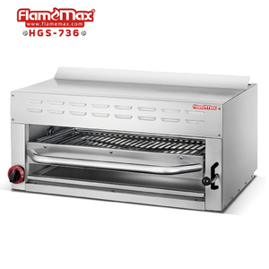 HES-936 restauration hôtel équipement électrique <span class=keywords><strong>salamandre</strong></span> comptoir BARBECUE grill à la porte - Product Image 5