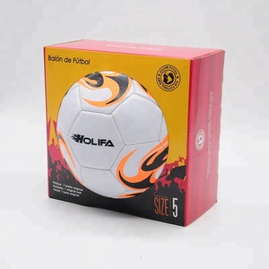 Custom Soccer Basketball Volleyball Futbol Packing Box Soccer Cardboard Gift Box