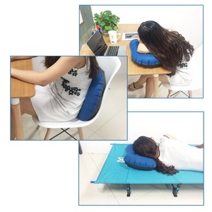 Woqi Alibaba <strong>Best</strong> Sellers Good <strong>Quality</strong> Portable Custom Travel <strong>Inflatable</strong> Air <strong>Pillow</strong>