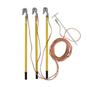 Grounding Rod with Earth Electric Earthing Wire Set Equipment Earth Wire