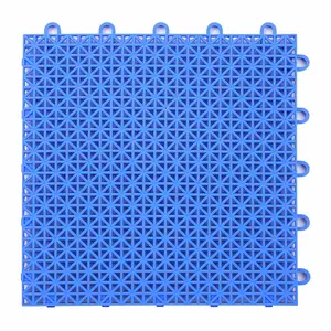 <span class=keywords><strong>WEIDAN</strong></span> REACH-suelo de plástico impermeable para exteriores, suelo de pista de bádminton para garaje, suelo deportivo, muestra gratis, 12mm, 300 g/unidad, doble capa - Product Image 1