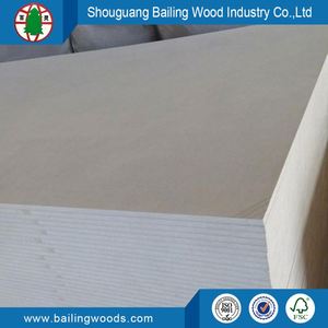 China de Fábrica 1220*2440 6-18mm 30mm Crudo MDF Llano - Product Image 2