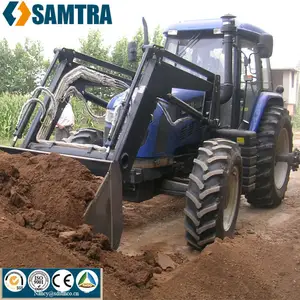 เครื่องฟาร์มราคาถูกรถแทรกเตอร์การเกษตรด้านหน้า End Loader ราคา