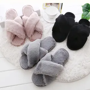 Pink Women Indoor Coral Fleece Slipper Socks