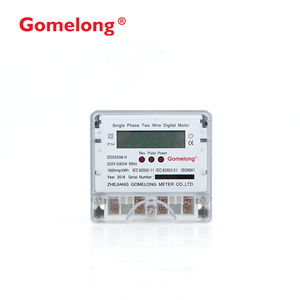 Entrega rápida DDS558 monofásico dos hilos activa más pequeña eléctrica precio del <span class=keywords><strong>metro</strong></span> - Product Image 1