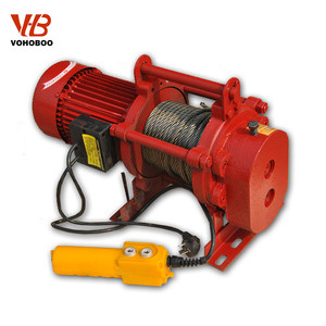 Polipasto Mecánico de Cable Metálico para Construcción de 300 kg a 2000 kg, Polipasto Eléctrico - Product Image 6