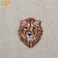 האריה בצורת רקמת תיקונים/בעלי חיים בצורת תיקוני רקמה