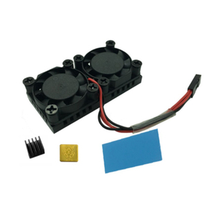 #35103 đôi tản nhiệt + Fan cho Raspberry Pi 3 B + ICS sản phẩm - Product Image 1