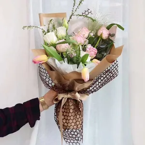 60cm * 5Y hoa gói vật liệu hoa đóng gói Deco lưới CuộN - Product Image 1