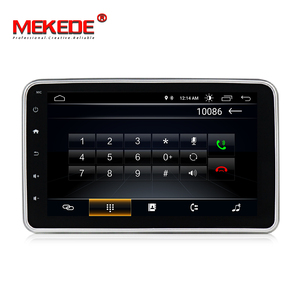 Android 8.0 1 quad core 8 "1din lecteur <span class=keywords><strong>dvd</strong></span> universel de voiture avec 1 + 16 GO 360 degrés rotatif visage panneau autoradio gps - Product Image 2