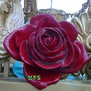 304 tipo <span class=keywords><strong>de</strong></span> Metal <span class=keywords><strong>de</strong></span> acero forjado al aire libre decoración Plaza Flor <span class=keywords><strong>de</strong></span> acero inoxidable flor Rosa escultura - Product Image 1