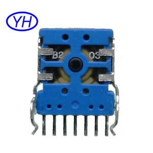 R1412G XAZ Carbon film single gang linear 7 pin 14mm potentiometer swivel - Product Image 2