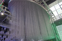 NEW LED 3D Curtain Screen LED Curtain Display Screen for Stage Wedding Events