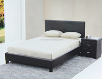 Lit de lit en plissés, meuble de maison, cadre de lit matelassé, Double taille, meilleure vente,