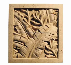 Cast stone imitate marble relief sculpture