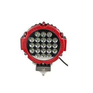 Luces led antiniebla DE CONDUCCIÓN todoterreno, barra de 63w, 12v, 6,3 pulgadas, para marino, venta al por mayor, sup[er