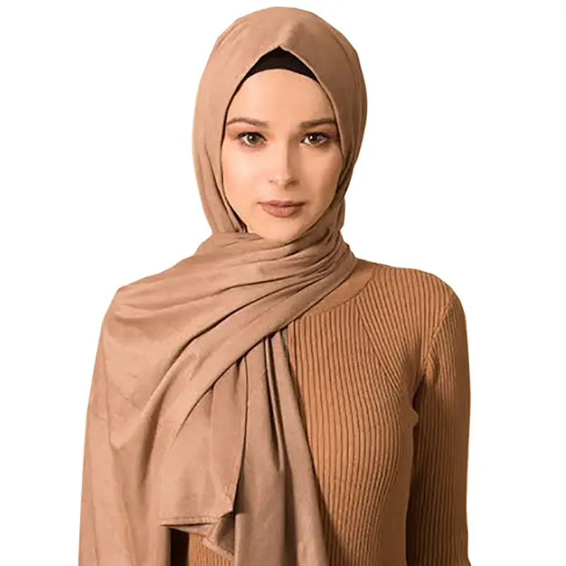 저렴한 이슬람 여성 스카프 단색 아프리카 아라비아 멋진 hijab 중국