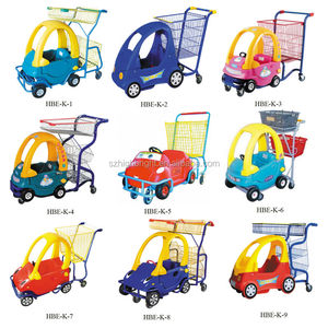 Niños inteligentes juguete plegable carro de compras carro de supermercado con asiento - Product Image 5