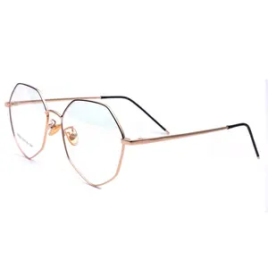 FEROCE irregular Metal Optic Frame Glasses Eyeglasses Ready Stock Spectacle Frames Supplier Wholesale Optical Frames