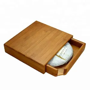 Kotak Hadiah Kustom Bambu Alami Mewah