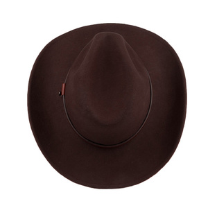 <span class=keywords><strong>Sombrero</strong></span> <span class=keywords><strong>de</strong></span> <span class=keywords><strong>Vaquero</strong></span> Plegable para <span class=keywords><strong>Hombre</strong></span>, 100% Fieltro <span class=keywords><strong>de</strong></span> <span class=keywords><strong>Lana</strong></span>, Resistente al Pliegue - Product Image 2