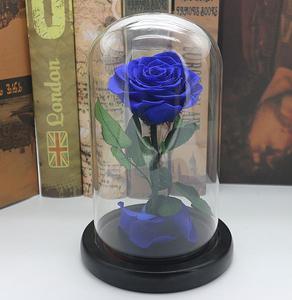 Natural hecho a mano largo tiempo seco y flor Rosa la vida eterna en la de vidrio para la venta al por mayor - Product Image 3