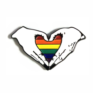 Das neue Hot Metal Craft Abzeichen Großhandel Lgbt Lesben Homosexuell Stolz Flagge Kleidung Dekoration Benutzer definierte Metall Emaille Anstecknadel Regenbogen - Product Image 2