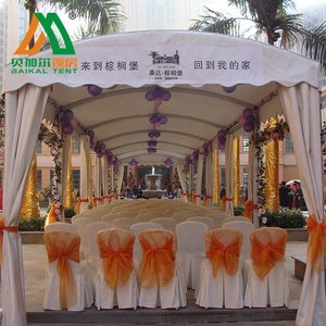 Carpa grande de aluminio para exterior, carpa para fiestas de boda, carpa para eventos con mesas y sillas