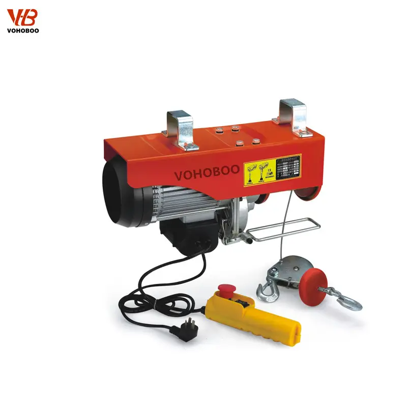 500KG lift weight PA500 mini lift electric hoist wire rope winch cheap price