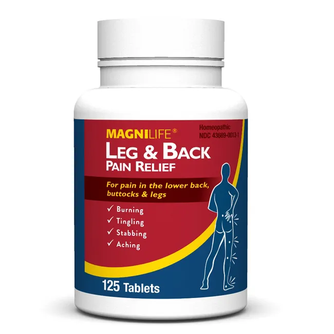 MagniLife bacak ve sırt ağrısı kabartma tabletler için aşağı ağrı bacaklar kalça ve alt sırt hızlı kabartma Painkiller hapları
