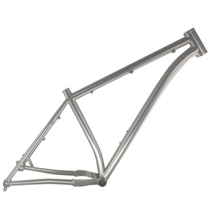 Cuadro de Bicicleta de Montaña <span class=keywords><strong>XC</strong></span> de Titanio, Cuadro de Titanio Chino 650B de 27.5 para Neumáticos de 3 Pulgadas - Product Image 1