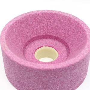Rosa quema Copa toolroom cerámica Muelas para el tratamiento de superficies de acero - Product Image 5