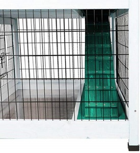 Bunny Cages Clapier à lapin extérieur avec manche 31.5 "X 26" X 46" - Product Image 6