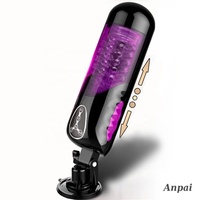Elektrischer automatischer teleskop isch rotierender männlicher Mastur bator Stretching Vagina Echte Muschi Vibrator Sexspielzeug Sex maschine Saugnapf