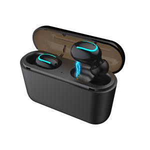 HBQ Q32 TWS जुड़वाँ वायरलेस Earbuds ब्लूटूथ V5.0 स्टीरियो हेडसेट ईरफ़ोन के लिए 1500mAh Iphone 7 प्लस 7 एसई गैलेक्सी s8 प्लस एलजी के लिए