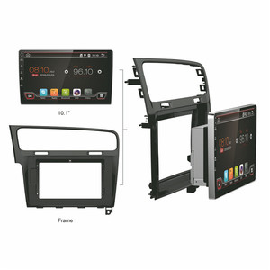 nueva Llegada de Android 10.1 PULGADAS VW Golf 7 Con Pantalla Táctil de Coches Reproductor de DVD Estéreo Sistema de Navegación - Product Image 2