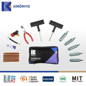 de réparation de crevaison kronyo liquide scellement des <span class=keywords><strong>pneus</strong></span> gonfleur co2 sac à vélo - Product Image 1