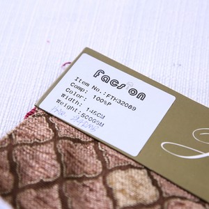 Tessuto per tappezzeria jacquard in ciniglia 100% poliestere certificato Oeko-Tex TengHui, tinto in filo, con effetto oscurante per divani e mobili - Product Image 6