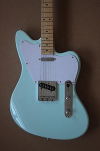 Weifang Rebon 6 String TL جيتار كهربائي بالألوان الخضراء لركوب الأمواج - Product Image 2