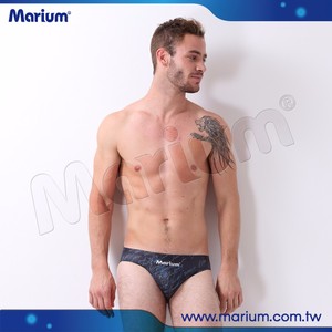 Maillot de bain de course pour hommes, design cool, coupe ajustée, Alphabet Cool Desgin Fit, 2016 - Product Image 3