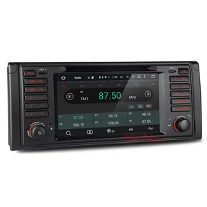 KiriNavi WC-BW7018 8 core android 12 stereo, stereo mobil untuk bmw x5 e53 gps dvd 2000 - 2007 BT gps TV 3g