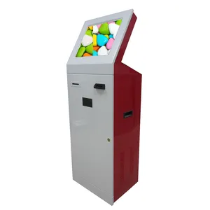 מטבע/ביל validator 80 מ"מ תרמית מדפסת 15/17/22 inch מותאם אישית LCD צג כל אחד אלקטרוני עצמי שירות תשלום קיוסק