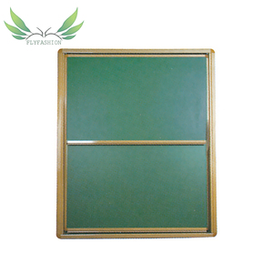 Tablero de borrado en seco magnético de MDF <span class=keywords><strong>blanco</strong></span> de alta calidad para niños, <span class=keywords><strong>tiza</strong></span> verde incluida para <span class=keywords><strong>muebles</strong></span> escolares de aula - Product Image 2