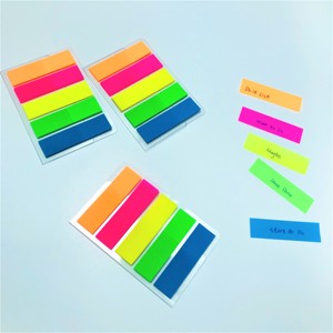 Đầy Màu Sắc Nhựa Lưu Ý Cuốn Sách Nhắc Nhở Trang Đánh Dấu Dính Trong Suốt Nhựa Dính Lưu Ý - Product Image 4