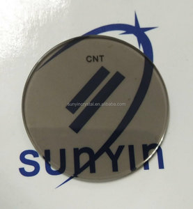 คุณภาพที่เหนือกว่าควันผลกระทบความแข็งแรงเชิงกลสูงแซฟไฟร์คริสตัลนาฬิกาแก้วเคลือบป้องกันแสงสะท้อน - Product Image 3