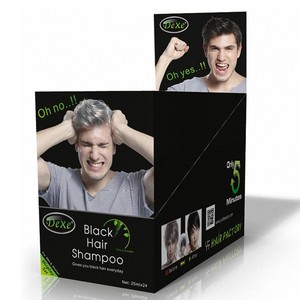 Shampoo <span class=keywords><strong>Colorante</strong></span> Naturale Nero Senza PPD e Ammoniaca DEXE per <span class=keywords><strong>Capelli</strong></span> Grigi, per <span class=keywords><strong>Uomo</strong></span> e Donna, Fornitore all'Ingrosso, Prezzo OEM - Product Image 3